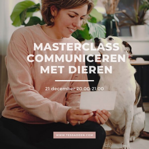 Masterclass communiceren met dieren